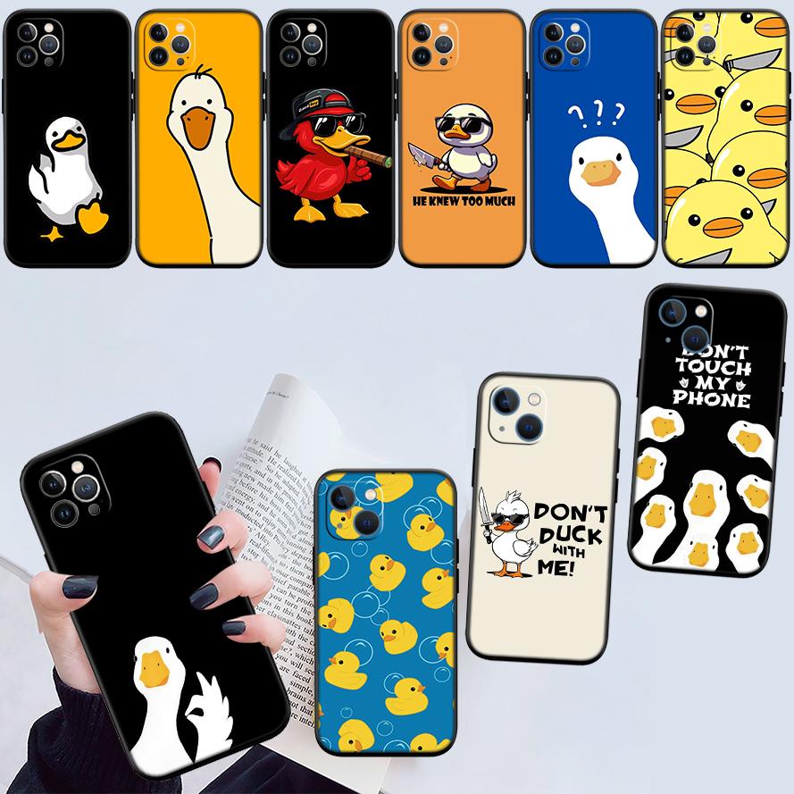 DUCK Cartoon Handyhülle für Motorola Moto Edge 60 60s 70 G86 G56 G54 E14 G04S G45 G54 G64 S30 S50 X30 X40 X50 Ultra Pro Power