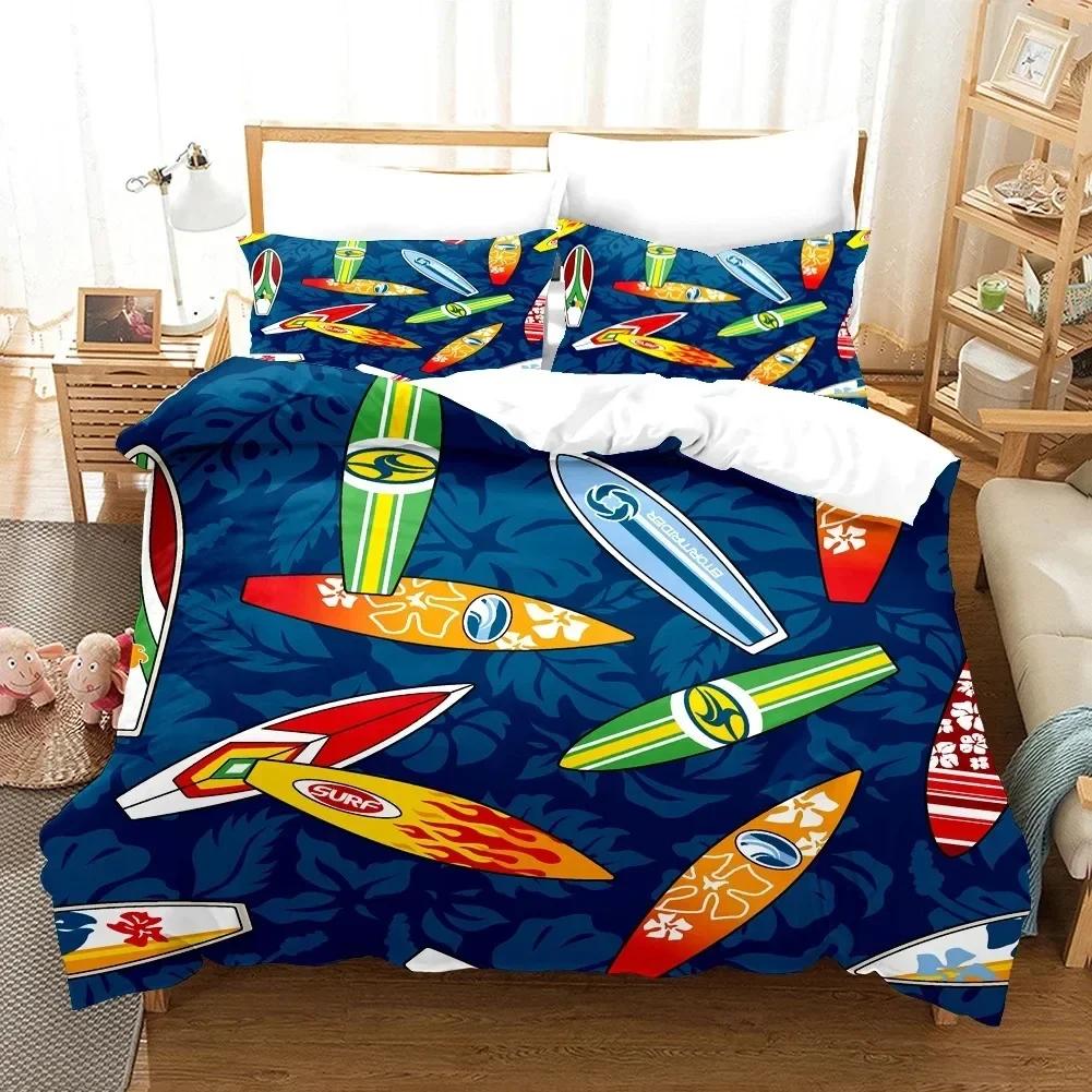3D Print Scooter Skateboard Fashion Bedding Set Single Twin Double Queen King Cal King Size Bed Linen Set
