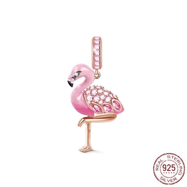 

Новый Стерлингового Серебра 925 Роза Для Девочек Мальчиков Розовый Блеск Проставка Зажим Шарм Шарик Подходит Оригинальный Модный Браслет Ювелирные Изделия Своими Руками Для Женщин