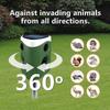 Solar Ultraschall Tiervertreiber, Outdoor 360 Tierabweiser Solar Hundevertreiber, Ultraschall Solarbetrieben Tierabweiser Wasserdicht Tierabweiser P