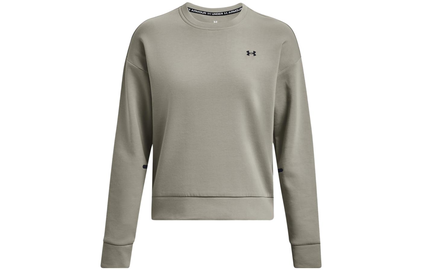 Under Armour Sweatshirts Women s Green Crew Neck Moderate Other 1379835-504 S