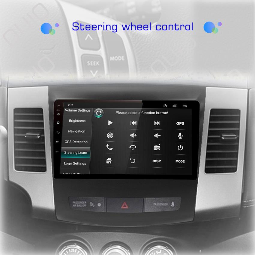 2din Android10 Car Radio Multimedia Carplay Auto GPS Navigation For Mitsubishi Outlander Xl 2 2005-2011 For Citroen C-Crosser