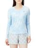Long Sleeve Ice Blue Size S Women's T-Shirt, (308),