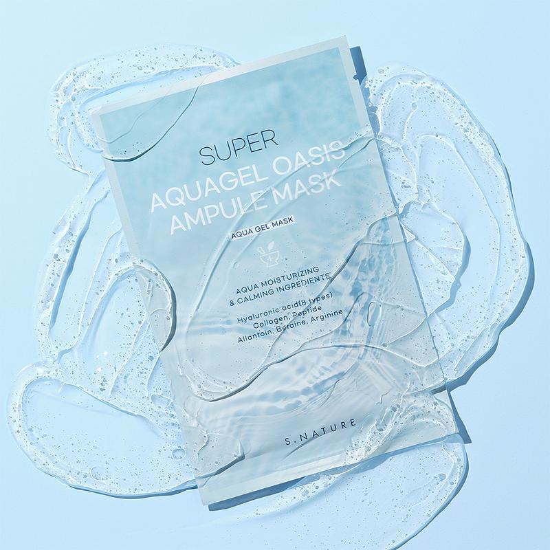 S.NATURE Super Aquagel Oasis Ampule Mask 30ml*10EA