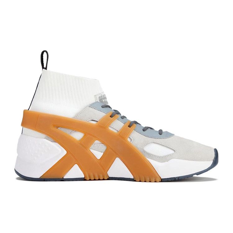 Onitsuka Tiger Big Logo Trainer 2.0 Sock Comfortable Shock Absorbing Non-Slip Wear-Resistant Lightweight High-Top Casual Shoes 1183B472-021