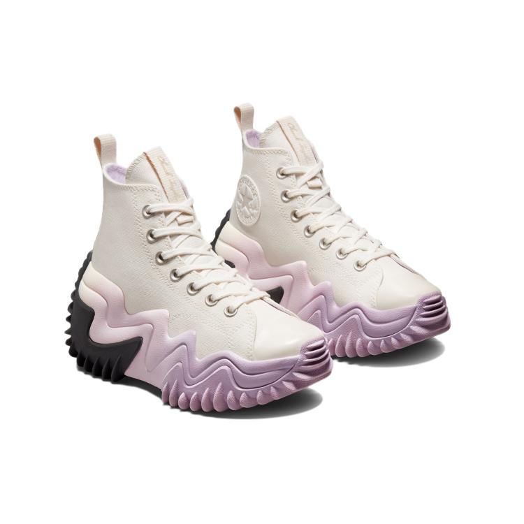 Run Star Converse Motion Plateforme Ombre 'Egret Pale Amethyst' 172891C