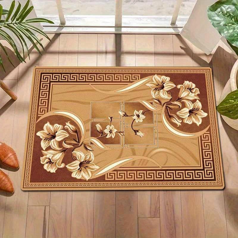 

Living Room Mat, Patterned Printed Rug, Non-Slip, for Kitchen, Living Room, Study, Bedroom, Porch, Balcony, and Other Home Decor 40x60cm