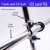 Greenhouse Pig Farm Double U-Bolt Cross Buckle Saddle Clamp for Iron/Steel Pipe Fixation