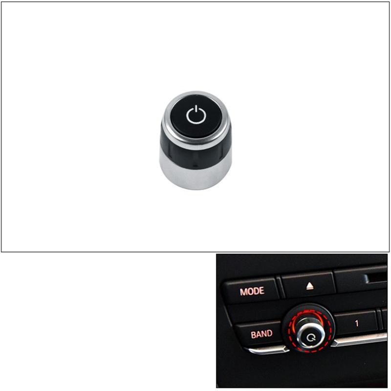 For BMW X3 X4 F25 F26 2011-2018 61319208591 Car Dashboard Audio Multimedia CD Player Radio Volume Rotary Switch Knob