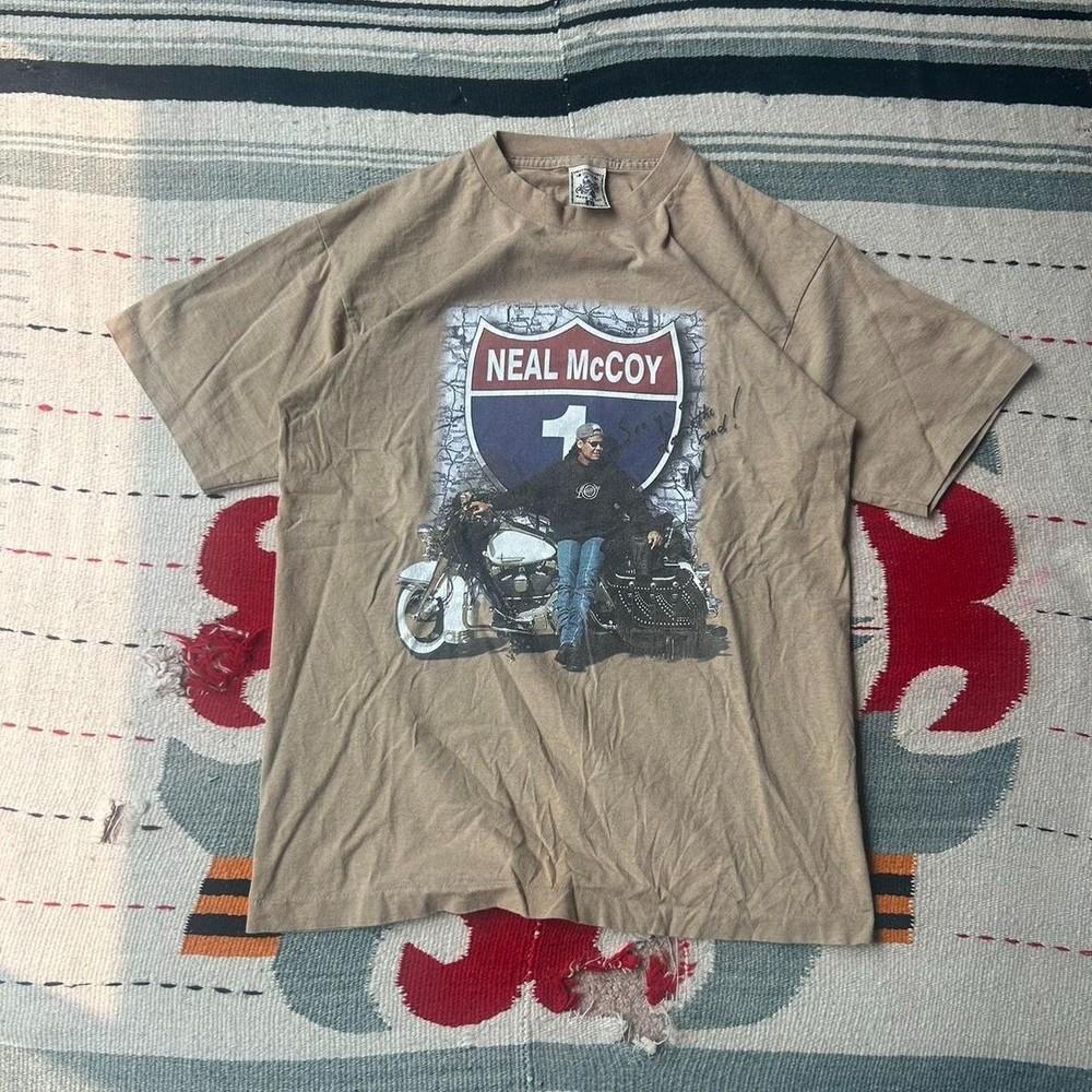 Vintage Neal McCoy Tour T-shirt Short All Size S to 5XL FREE SHIPPING IL862 Unisex T-Shirt M 1930₽