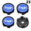 4PCS OD 60MM / ID 56MM Cap For Rims WORK EMOTION EQUIP MEISTER VS Emblem Wheel Center Cap Sport Car Logo Wheel Cover Hub Caps