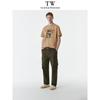 Teenie Weenie Men's Vintage Print Crew Neck T-Shirt