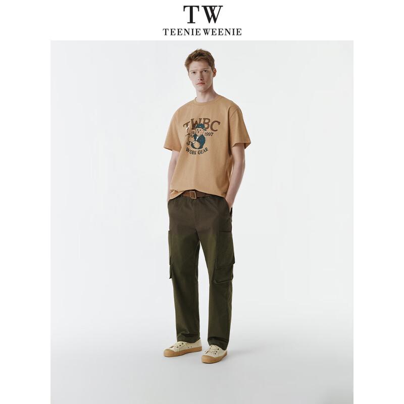 Teenie Weenie Men's Vintage Print Crew Neck T-Shirt