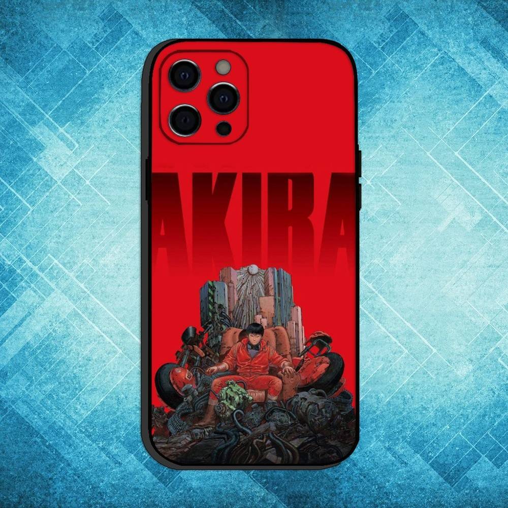 

A-Akira 1988 Film Phone Case For iPhone17,16,15,14,13,12,11 Plus,Pro Max Soft Black Cover iPhone17PRO