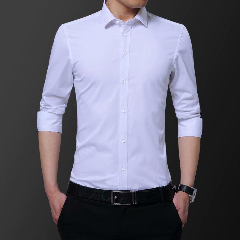 Buy Men Long-sleeved Casual Business 