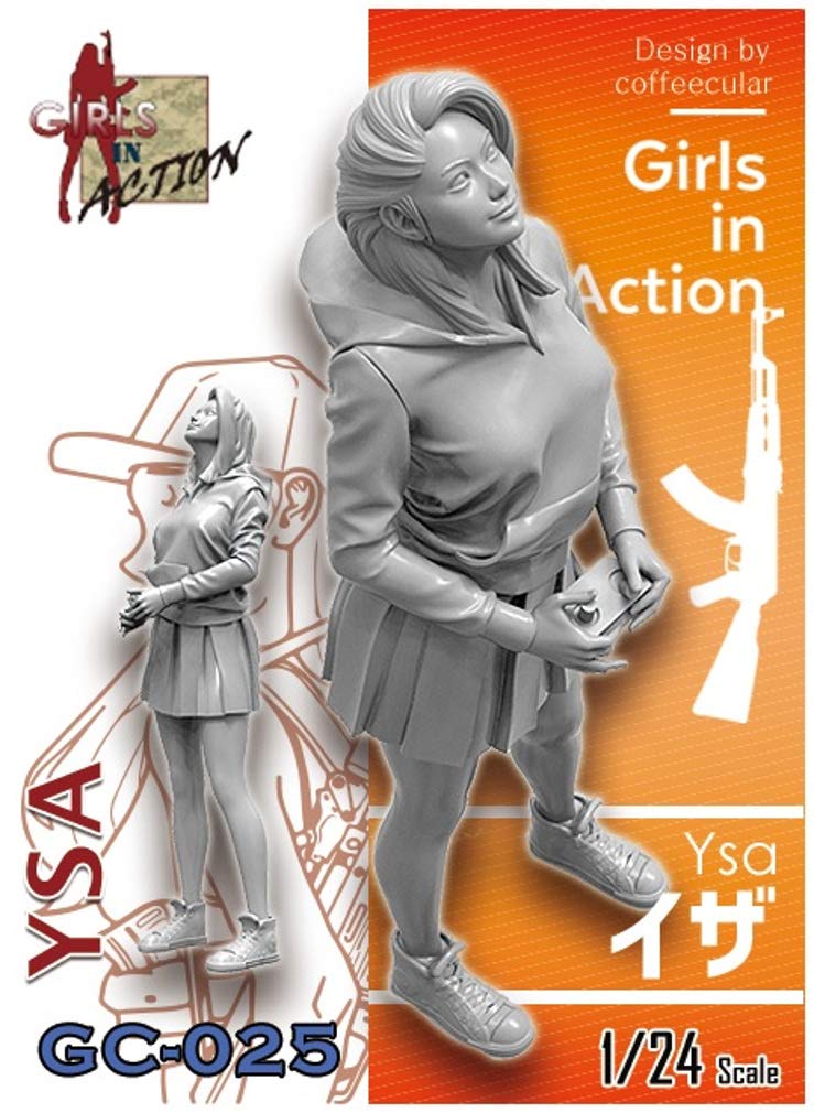 

Zilpla Girls in Action Series Iza Resin Kit 1/24 GC-025