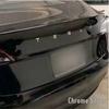 1 Stück 3D ABS Logo Tesla Emblem Buchstaben Auto Kofferraum Abzeichen Hintere Buchstaben Beschriftung Galvanisiert Für MODEL 3 MODEL S X Modifizierte Zubehörteile