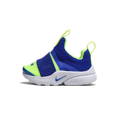 Presto Extreme Round Toe Low Top Running Shoes Baby Sneaker Blue Yellow 870019-406