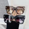 Geometric Square Designer Sunglasses Women Men Big Frame Lovely Gradient Sun Glasses Female Male Brand Fashion Oculos De Sol