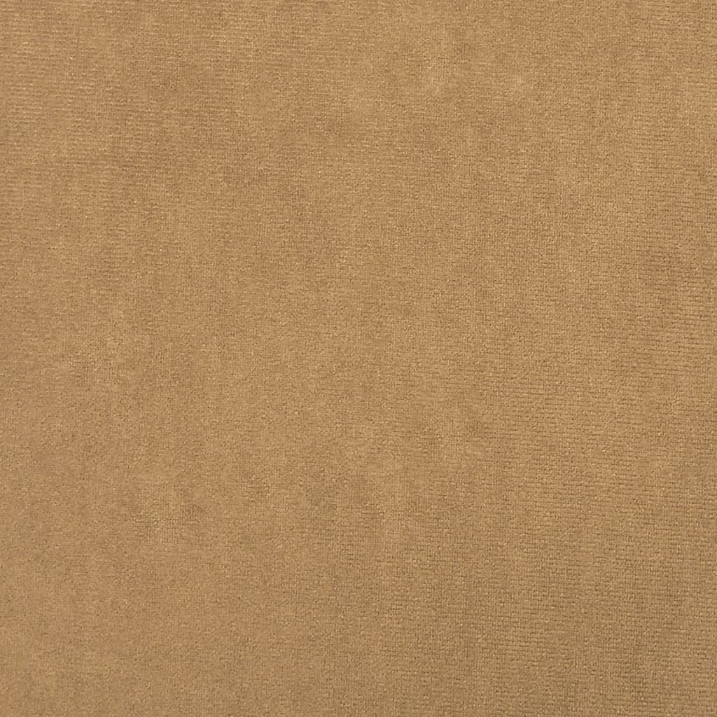 Recliner Chair Brown Velvet