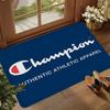 C-Champion brand logo Floor Mat Rectangle Anti-slip Home Soft Badmat Front Door Indoor Outdoor Mat el Decor Mat
