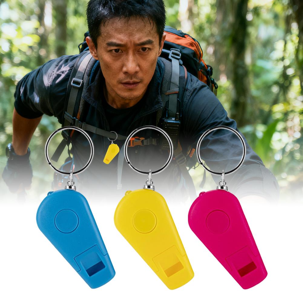Portable Whistle Keychain Light Rechargeable Cool Flashlight Student Child Reading Book Lamp Emergency Torch Stair Keyhole Light