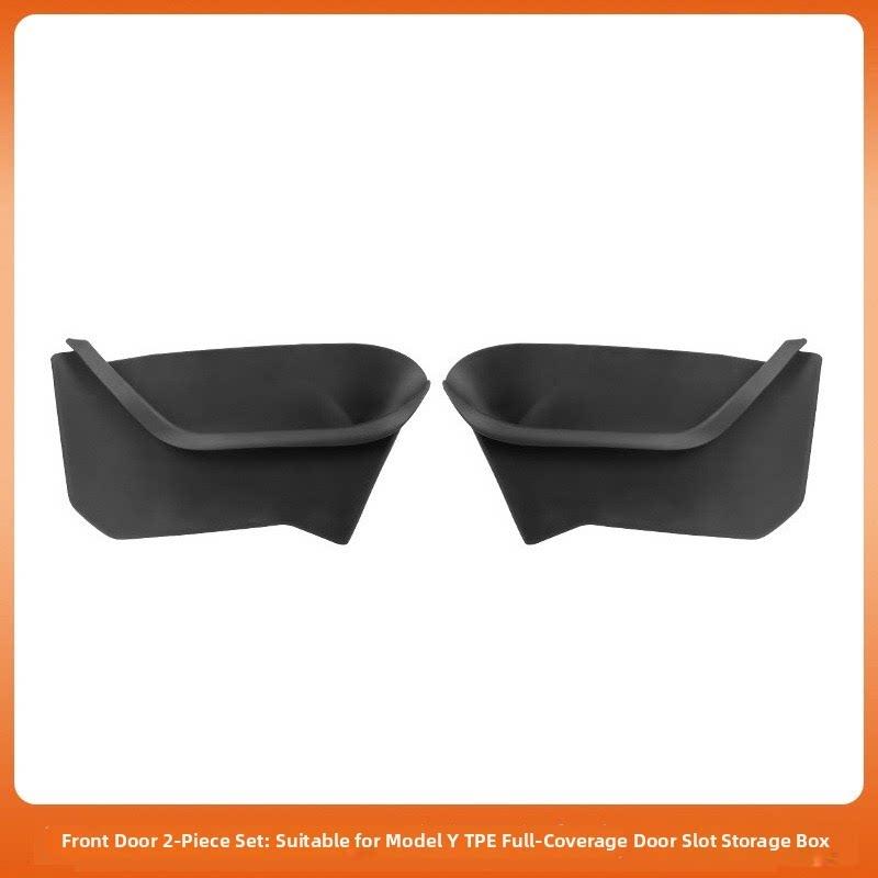For Tesla Model Y/3 With Groove Seat Gap Storage Filler Strip Leak-proof Filling Strip TPE Door Storage Organizer Accessories