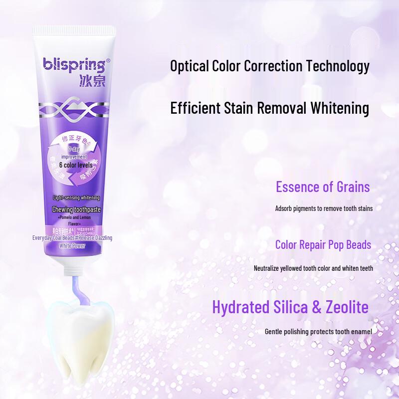 Ice Spring Light-Sensing Whitening Toothpaste