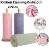 25cm×25cm Lappen Mikrofaserhandtücher Rolle/Ölabweisende Spülschwämme/Spültuch Handtuch/Küchenlappen Handtuch/Küchenreinigung Spültuch