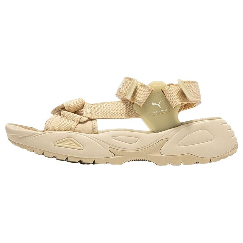 Puma Traek Lite Fabric Non-Slip Durable Sports Sandals Unisex Sandals Beige 389075-03