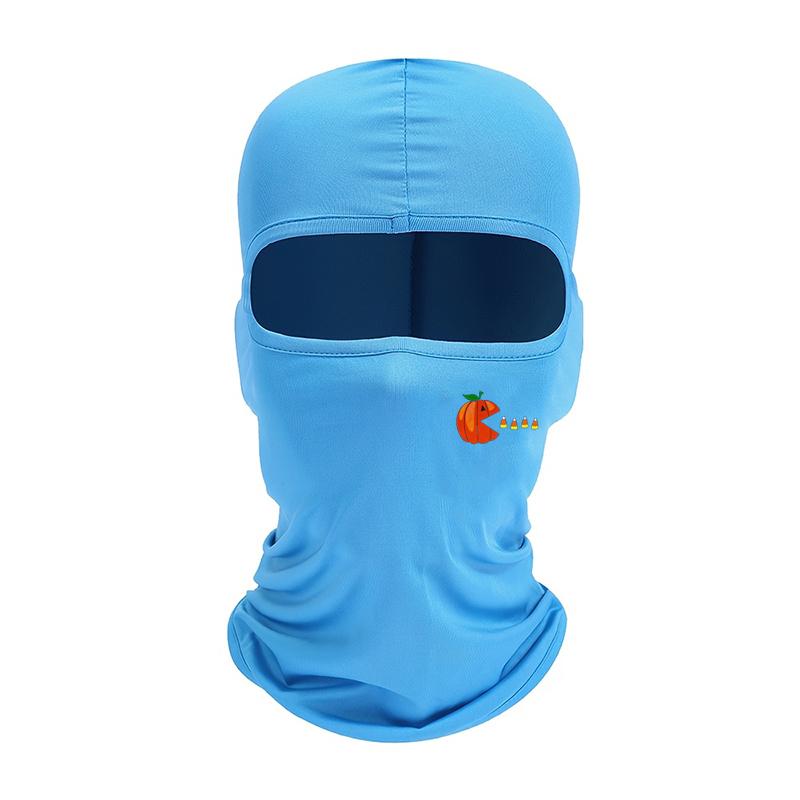 

Персонализированная балаклава с принтом тыквы для мужчин и женщин, ветрозащитная шапка для катания, легкая, дышащая и удобная One Size синий