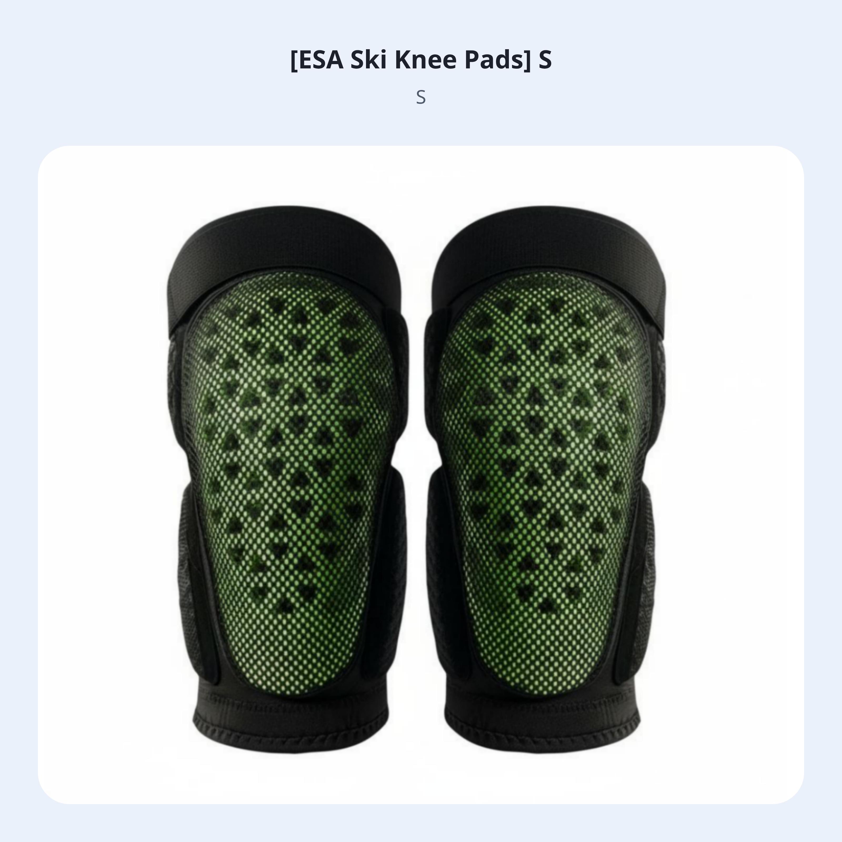 Impact-resistant knee pads for running S