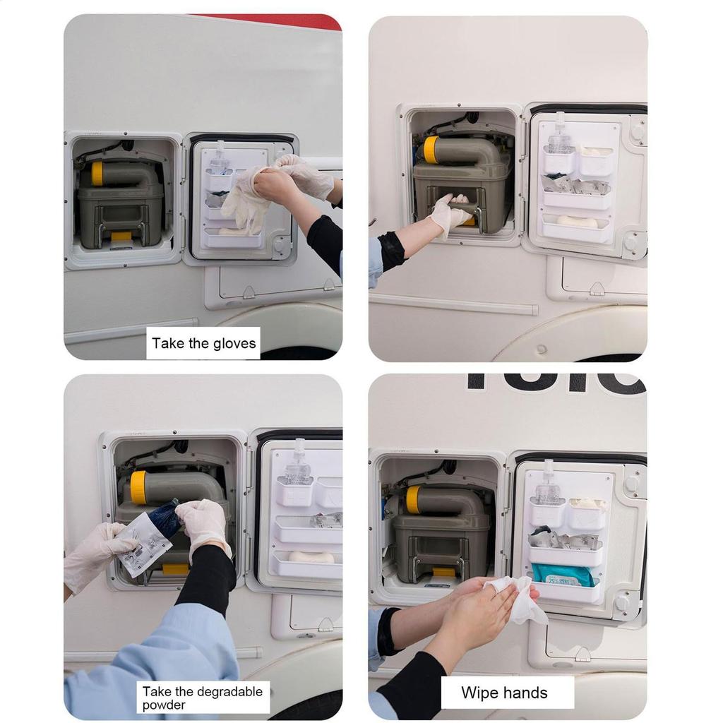 Wohnmobil Tür Stauraum Wandmontiert Wohnmobil Stauraum Badezimmer Wandmontierter Organizer Für Roadtrips Outdoor-Enthusiasten Reisen