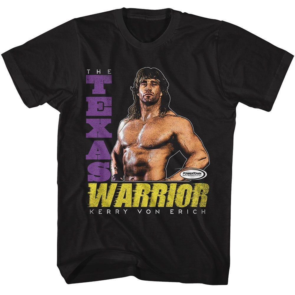 Powertown The Texas Warrior Icons Shirt Unisex T-Shirt M