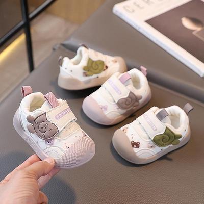 Zachte Zool Loopschoenen voor Baby Meisjes - Dubbel Gaas, Klaar voor de Lente