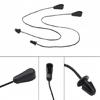 Black Rear Parcel Shelf Cord Set for MK2 MK1 Cargo Cover Lift Repair, 2 Piece Molded End Replacement Cords, 39 Cm Reference Length for Service Use