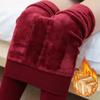 Winter Thermal Stockings Leggings Thicken Warm Tights Women Sexy Translucent Fleece Velvet Tights Pantyhose Female Pants Gifts