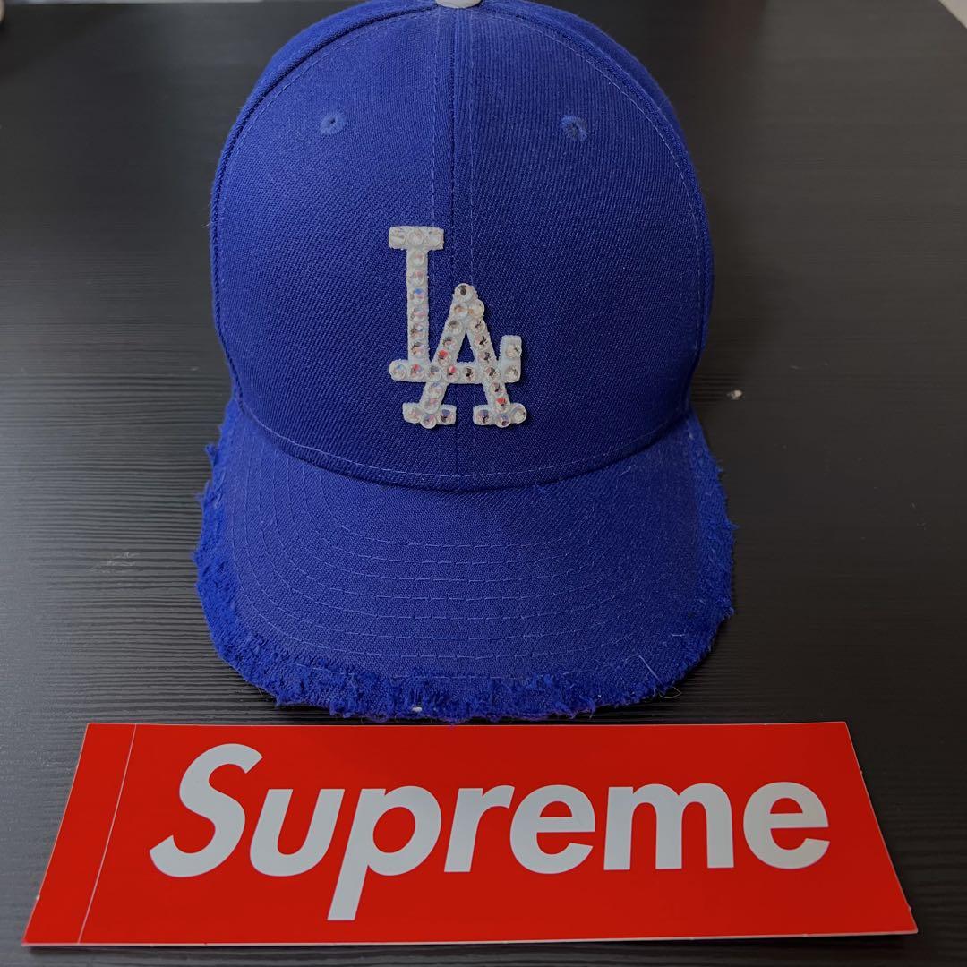 

[USED] Dodgers Cap/Crystal Custom