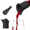Wine Saver Vacuum Pump Wine Preservation Tool Bpa-free Silicone Wine Champagne Stoppers for Leak Proof Preservation Reusable