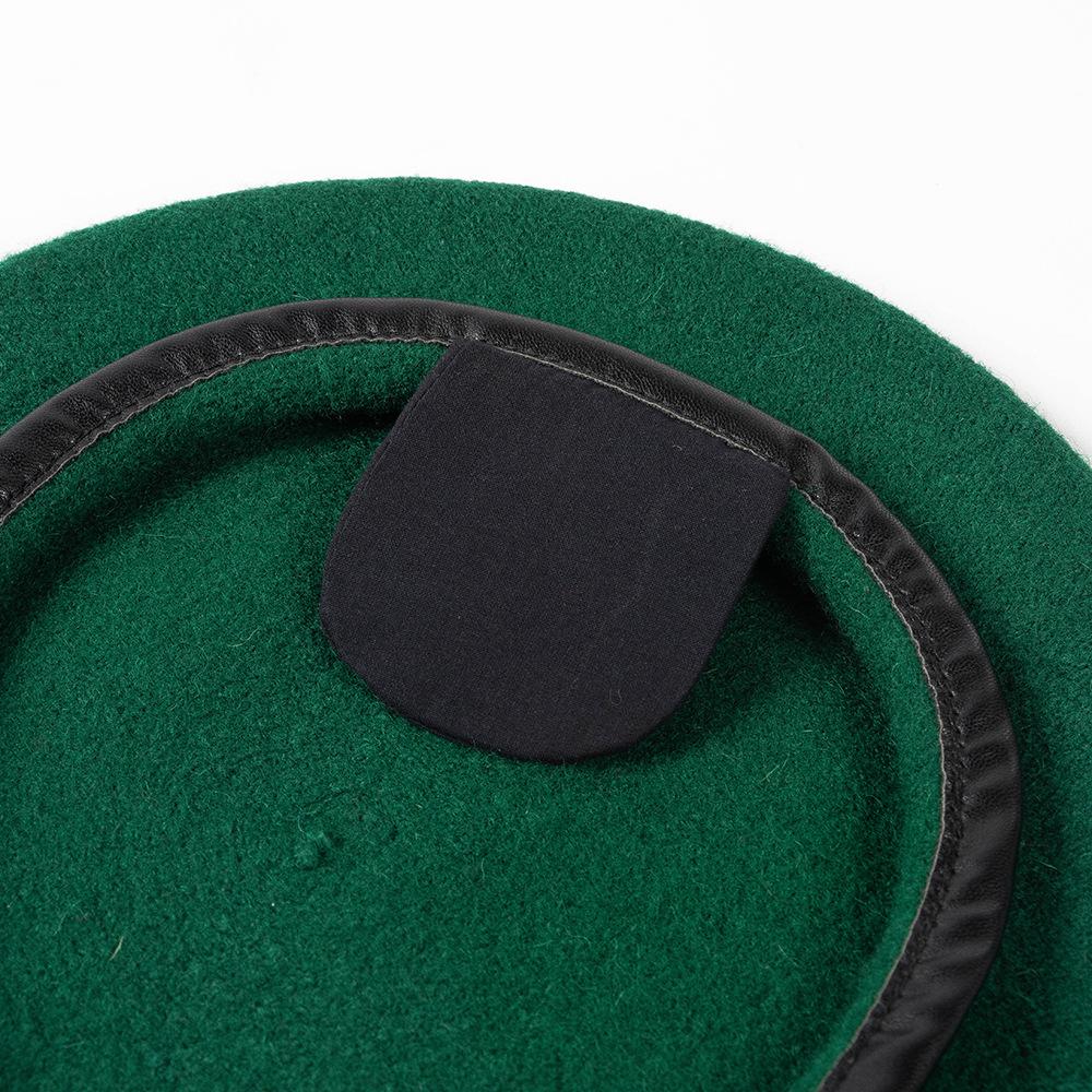 Large Size Wool  Military  Army Berets Hat For Big Head Unisex Men Women Devil Soldier Winter Warm Wide Beret Cap Painters Hats