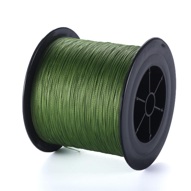 Super Strong 2000M 4-Stand Braided Fishing Wire 100% PE Multifilament Jig Fish Line for Stream Lake River