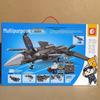 Senbao J-35 Carrier Aircraft Model Building Blocks - Educational Toy for Kids
