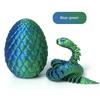3D printing movable joint simulation cobra snake egg statue creative home decoration sculpture desktop decoration ornament