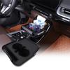For BMW X1 U11 2023 2024 2025 ABS Black Car Center Console Tea Cup Holder Storage Box Car Organizer Tray Accessories