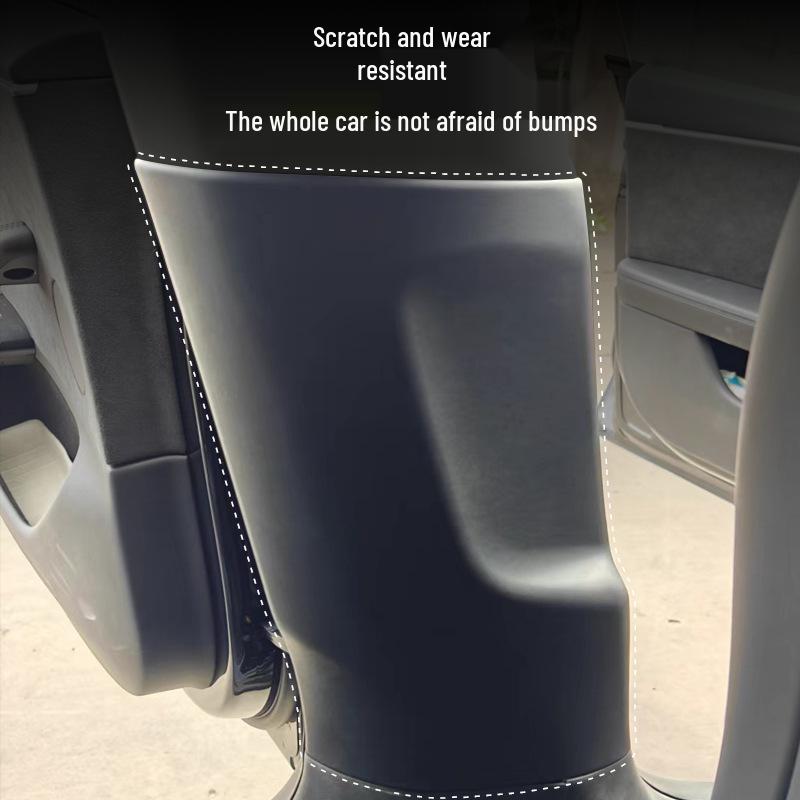 Tesla Model 3 Facelift Door Frame TPE Protector - Middle Protection Pad Accessory
