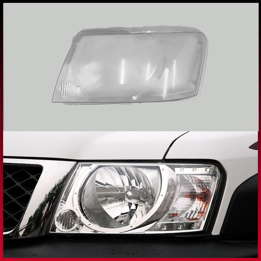 

For Nissan Patrol 2004 2005 2006 2007 2008 2009 2010 2011 Headlight Shell Mask Transparent Headlamp Cover Lens Cover Plexiglass Left Side
