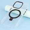 For iPhone 16 Pro Max Case Compatible with MagSafe Kickstand TPU+PC Clear Phone Cover
