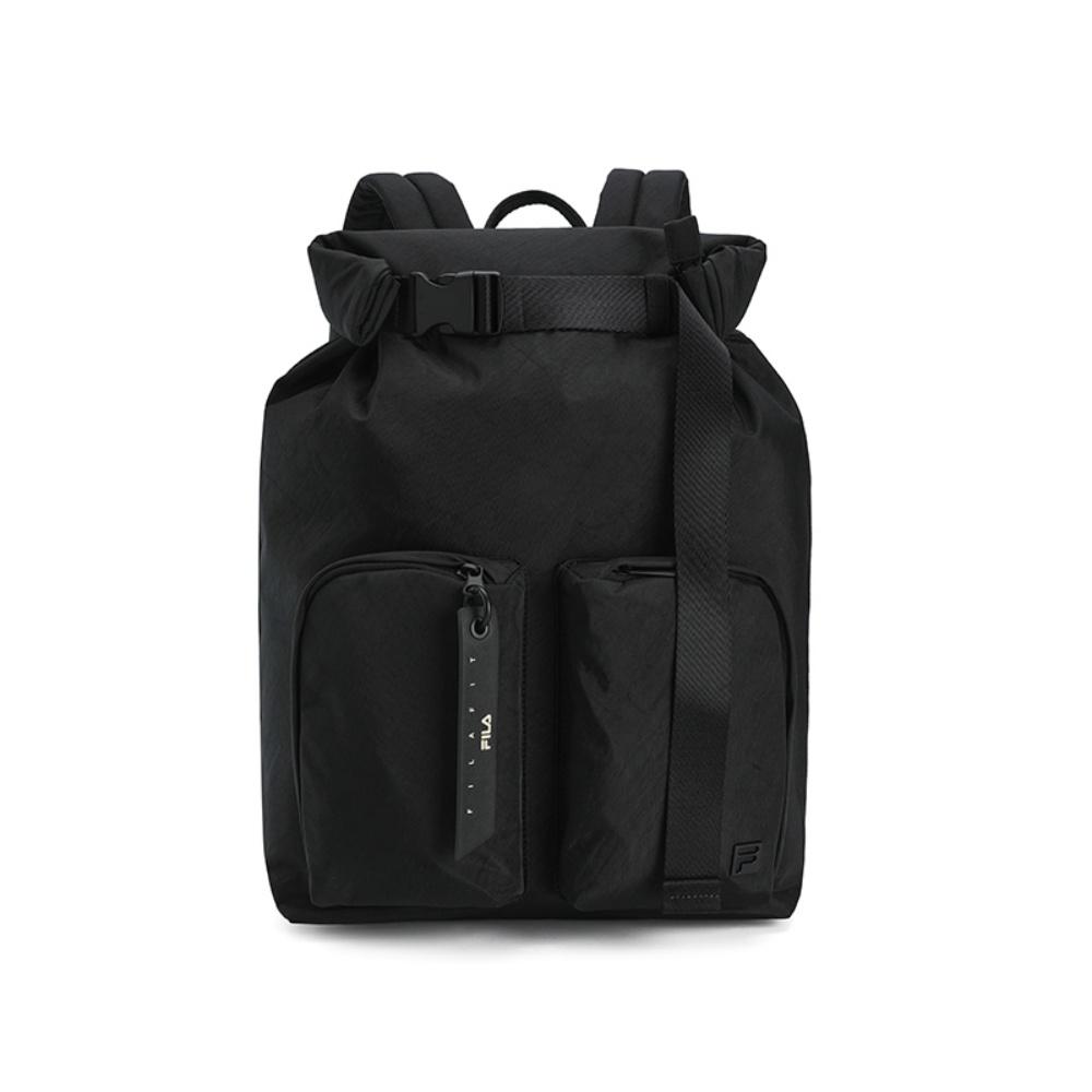 New FILA Fitness Fabric Backpack Women's Pitch Black A13W531162FBK