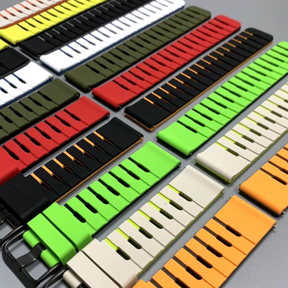 Silicone Strap For Samsung Galaxy Watch3 45mm 46mm/Gear S3 Classic Watchband 22mm For HUAWEI WATCH GT6/For Garmin Venu4 Bracelet