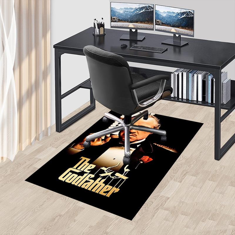 1pc The Godfather Carpet Anti Slip Polyester Floor Mat for office,Bedroom